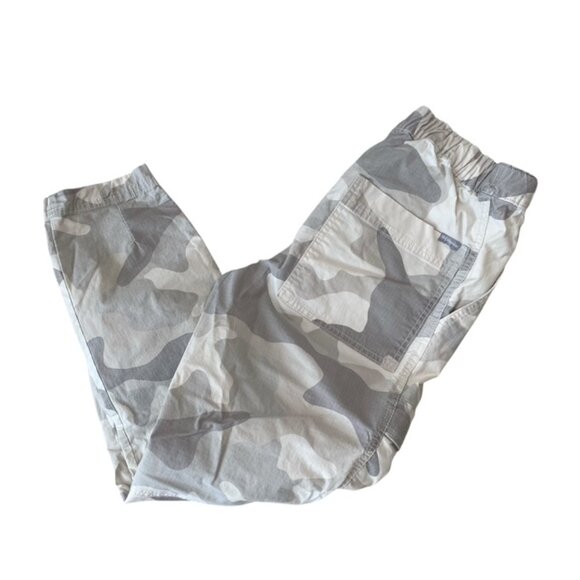 Columbia Tan and Cream Camo Pants - Size 8 - Picture 1 of 5